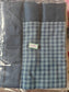 Buy Checkered Blue Cotton Table Cloth -6 Seater Table Cover 60 IN x 90 IN