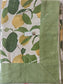 Contemporary Citrus Pure Cotton Six Seater Table Cloth 60 In x 90 In