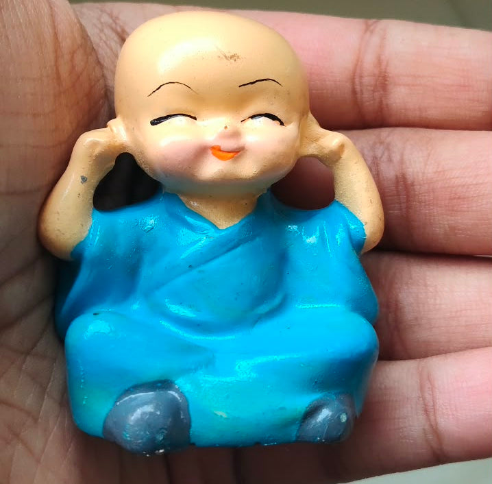 Miniature Little Monks  Set of 4 - Sajja Garden Nursery