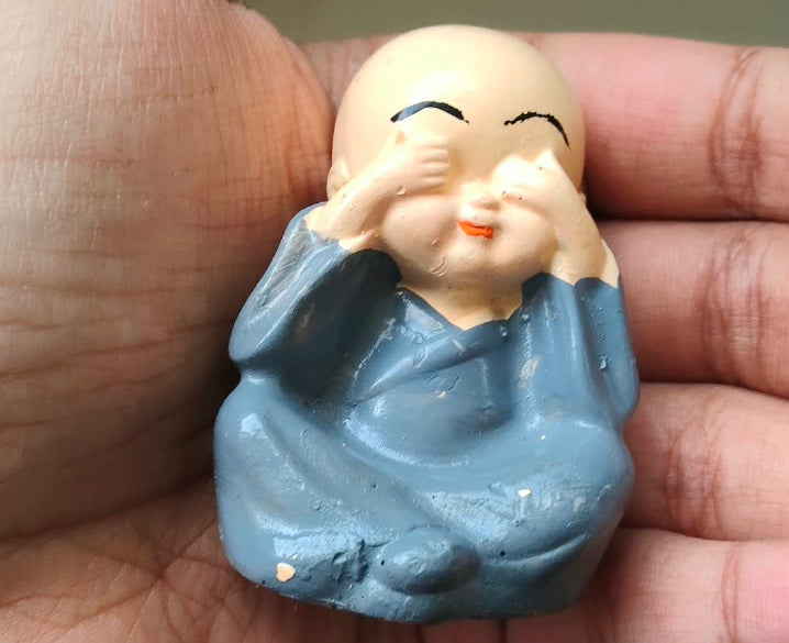 Miniature Little Monks  Set of 4 - Sajja Garden Nursery