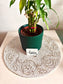 Vintage Beads Glass Table Mat Placemat -In the quest of Ikigai, these contemporary pieces resonate silently yet seamlessly
