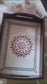 Wooden Bright Wooden Hand Painted  Big Tray -  Brown - Serve 6 Mugs/ Glasses