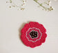 Decorative Handmade Pink Round Floral Beads Coaster Doily for vase, tea cups, décor pieces