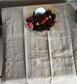 Jacquard Light Cream Yellow Cotton Kitchen Napkin Stool Cover