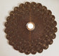 Vintage Antique Brass Finish Round Beads Table Mat