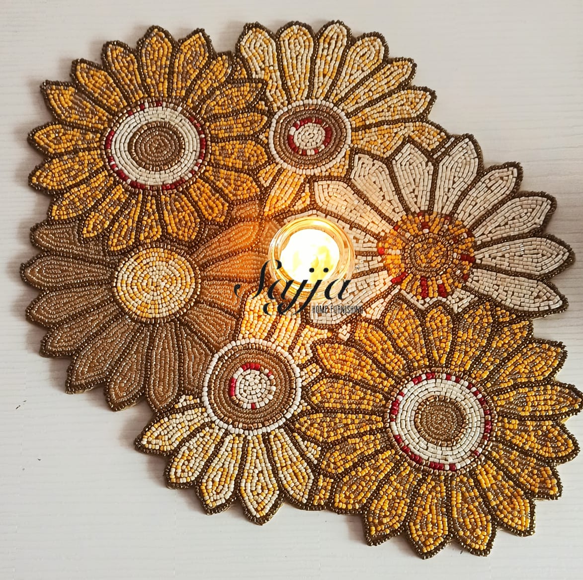 Sunflower Beads Table mat