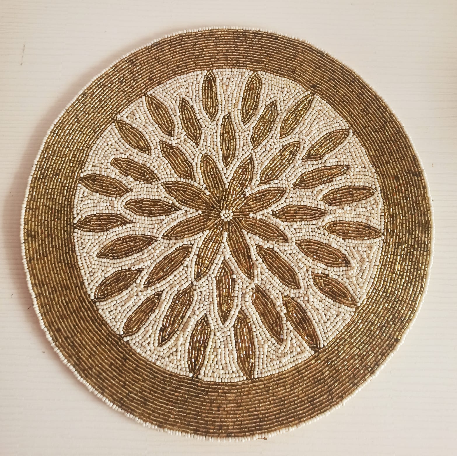 Beads Round mat